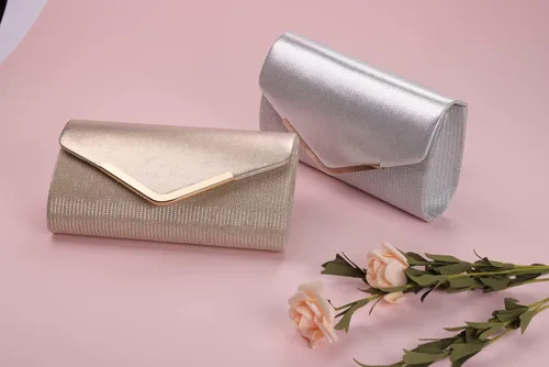 Vista 9 de ERIJUNOR Bolso de mano para mujer, clásico sobre de noche, brillante, fiesta de novia, baile de graduación, bolso cruzado