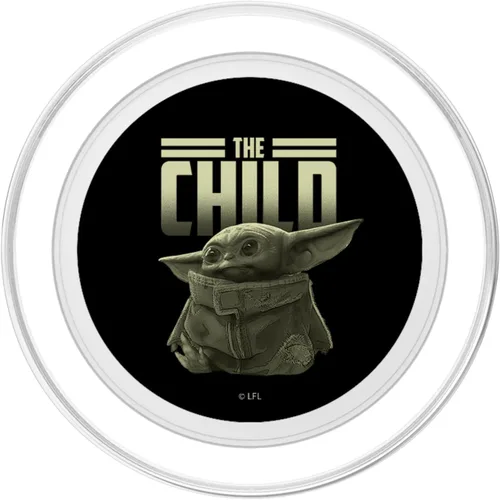 Vista 2 de Star Wars The Mandalorian The Child Portrait PopSockets MagSafe PopGrip para iPhone