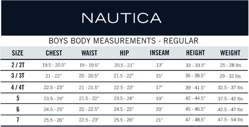 Vista 4 de Nautica - Conjunto de 4 piezas para niño incluye camisa de vestir, corbata, chaleco y pantalones