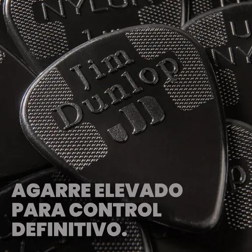 Vista 2 de JIM DUNLOP 44P100 - Púas de guitarra estándar de nailon de 0.039 pulgadas, paquete de 12