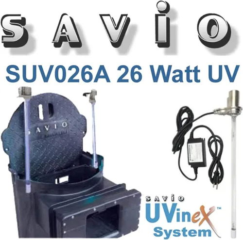Vista 2 de Savio SUV026A-1 Sistema UVinex SUV026A, negro