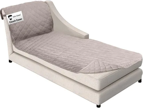 Vista 76 de Sofa Shield Funda de sofá con correa, reversible, resistente a las manchas y al desgarro, funda acolchada de microfibra, lavables, asiento de 62