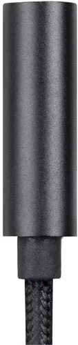 Vista 6 de Monoprice Adaptador de audio Lightning a conector de 0.138 in con certificación MFi - trenzado de nailon, negro