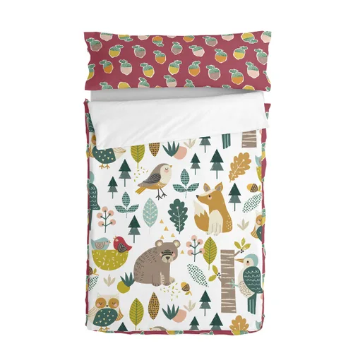 Vista 2 de Saco Nórdico con Relleno HappyFriday Moshi Moshi Harvestwood Multicolor 42 x 20 x 50 cm
