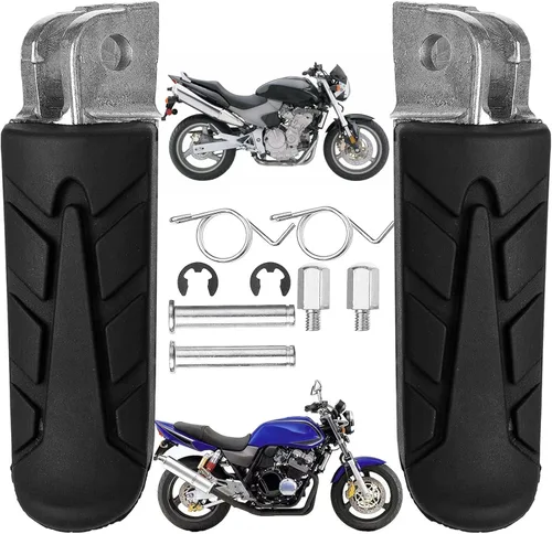 Vista 7 de Pedalines/estribos reposapiés frontales para Honda CB1300 CBR1100 CB1100 XL1000 VTR1000 CBR1000 CB1000 VFR800 VFR-Y800 CB750 NTV 650 NT650 NTV600