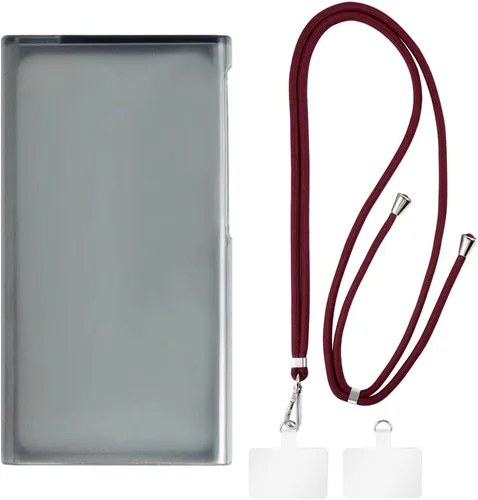 Vista 10 de Funda y cordón para iPod Nano 7th - transparente+negro Funda transparente + cordón negro