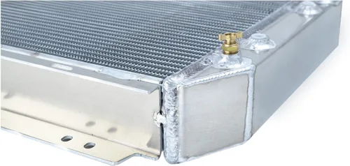 Vista 6 de Radiador Mustang CU259 1966 compatible con radiador Ford Falcon/Ranchero 1960-1965, radiador Mustang 1965-1966, radiadores Mercury Comet 63-66, V8