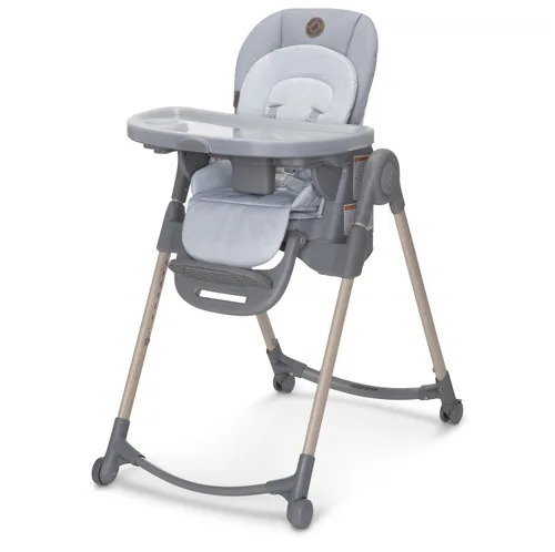 Vista 17 de Maxi-Cosi Minla - Silla alta 6 en 1 para bebés y niños pequeños, silla alta plegable portátil, tela EcoCare, 9 alturas, 5 reclinables, 4 posiciones