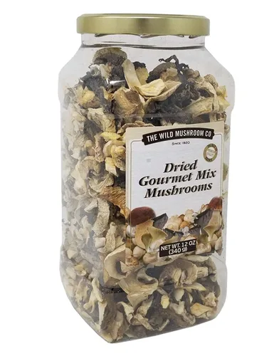 Vista 3 de The Wild Mushroom Co. Mezcla Gourmet de Setas Europeas Secas 12 Onzas (340g)