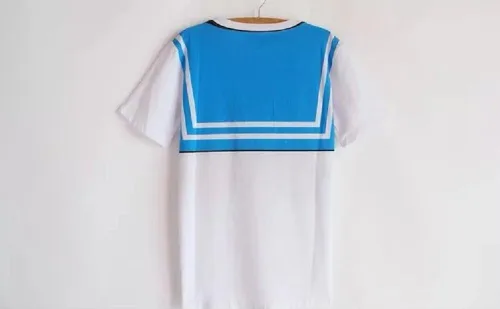 Vista 4 de GK-O Disfraz de cosplay de camiseta estilo marinero de anime