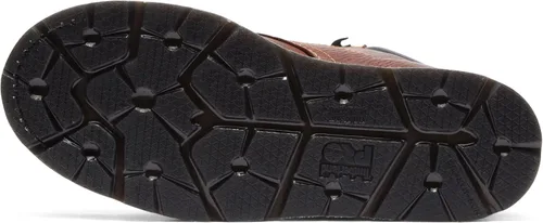Vista 4 de Timberland PRO Gridworks - Botas de trabajo industriales impermeables con punta de seguridad de aleación de 6 pulgadas para hombre Marrón