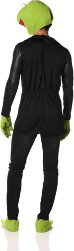 Vista 3 de Disguise Kermit Deluxe Adulto Hombre