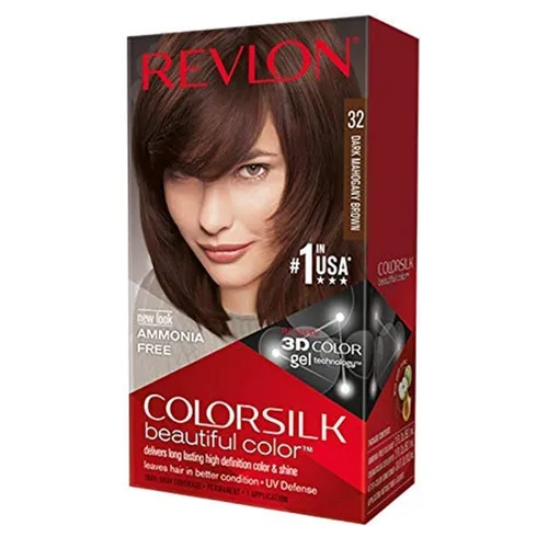 Vista 63 de Revlon ColorSilk Beautiful Color 41 marrón medio 1 ea (paquete de 5)