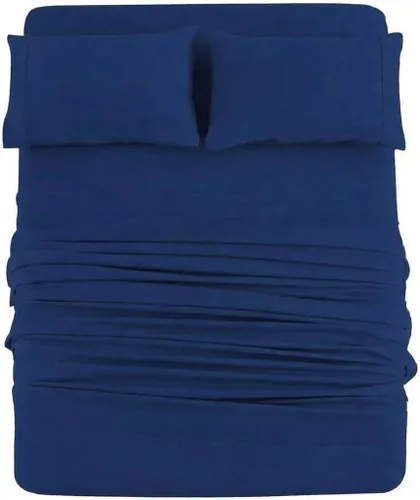 Vista 20 de Mohap Juego de sábanas de 3 piezas, microfibra cepillada de 1800 hilos - Ropa de cama lujosa, suave y transpirable para todas las estaciones