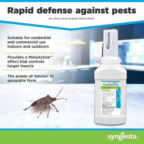 Vista 2 de Syngenta - 63953 - Advion WDG - Fórmula pulverizable - 16.5oz