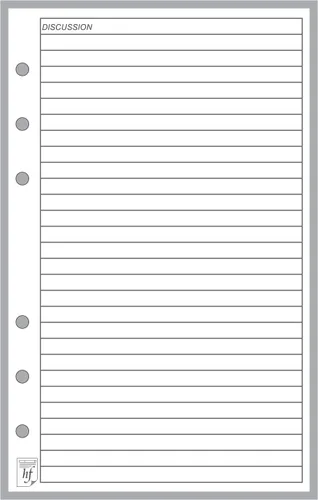 Vista 9 de Reposición de papel con cuadrícula de puntos de tamaño compacto (0,10"), dimensionado y perforado para cuadernos Franklin Covey Compact y otros