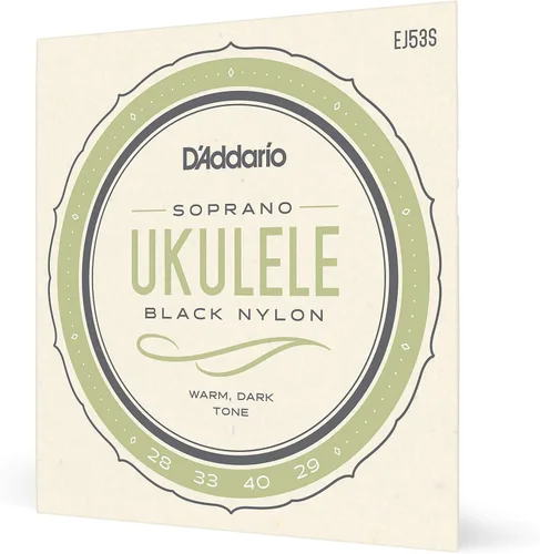 Vista 23 de D'Addario - Juego de cuerdas para ukelele barítono, fluorocarbono, EJ99B, 4 cuerdas, paquete de 1