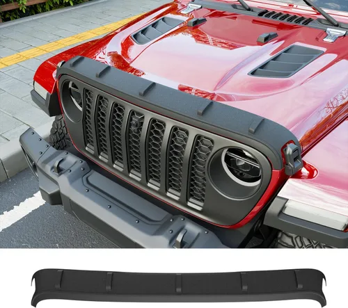 Vista 10 de powoq Deflector de Capó Compatible con Deflector de Capó de 2009-2018 Dodge RAM 1500 Protector de Capó de TPE de Reemplazo para 2009 2010 2011 2012