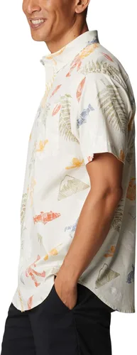 Vista 3 de Columbia Men's Rapid Rivers Printed Short Sleeve Shirt