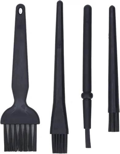 Vista 8 de Cepillo de teclado portátil antiestático, cepillo de limpieza electrónica con pinzas, cepillo antiestático, aspiradoras de computadora