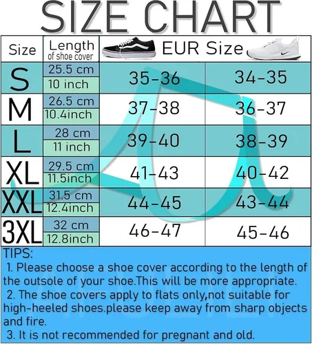 Vista 6 de Funda impermeable para botas, repetible y duradera, anti-esquí, protector de pierna de 17 pulgadas, protector de pierna de alta portátil, transporte