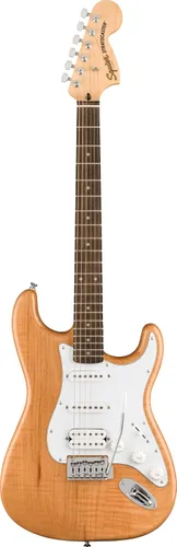Vista 13 de Guitarra eléctrica Squier Affinity Series Stratocaster, con garantía de 2 años, efecto sunburst de 3 colores, diapasón de laurel Poplar Body