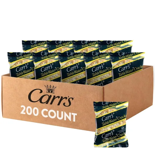 Vista 9 de Carr's Galletas de agua de mesa, galletas horneadas, aperitivos de fiesta, paquete variado de 4 sabores (4 cajas)