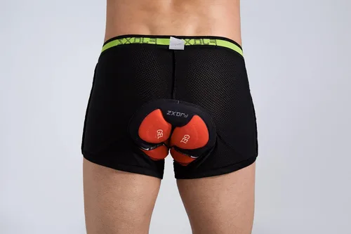 Vista 6 de Pantalones cortos acolchados para bicicleta para hombre