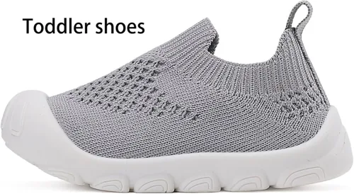 Vista 3 de Zapatos para bebé niño y niña, ligeros, transpirables, de 6 a 36 meses, tenis para caminar