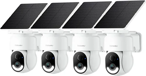 Vista 9 de GALAYOU Cámara solar inalámbrica al aire libre para seguridad en el hogar