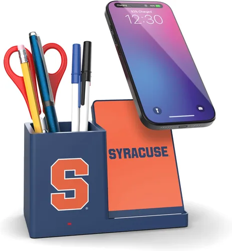Vista 47 de SOAR NCAA - Soporte de carga inalámbrico unisex para teléfono celular y organizador de escritorio Color del