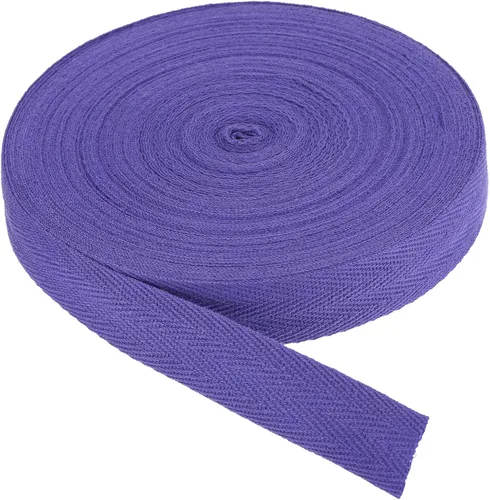 Vista 208 de PATIKIL Cinta de sarga de algodón de 1 pulgada, 50 yardas, cinta de algodón, cinta de encuadernación al bies, cinta de espiga para costura, Verde