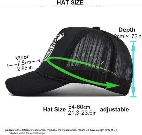 Vista 2 de Zhainan Gorra de béisbol con estampado de tigre para hombre y mujer