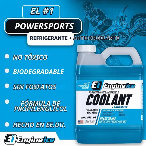 Vista 2 de Engine Ice - anticongelante de alto rendimiento.