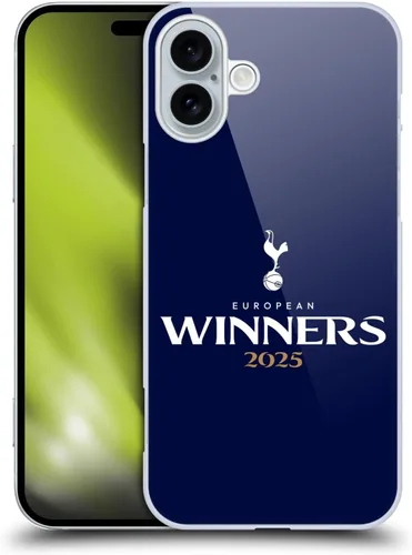 Vista 20 de Head Case Designs Funda rígida con licencia oficial del Tottenham Hotspur F.C. Blue 2025 European Winners compatible con Apple iPhone 7/8/SE 2020