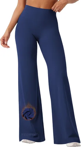 Vista 30 de YEOREO Ease - Leggings rectos para mujer, pantalones de yoga para gimnasio Amarillo (Butter Yellow)