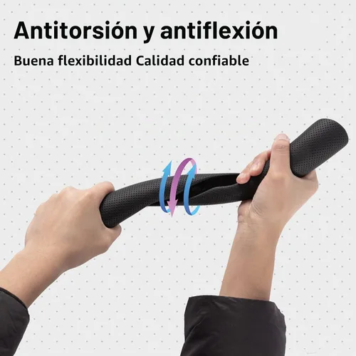 Vista 3 de Amiss Funda de cuero de napa para volante, 2 protectores de rueda segmentados, funda universal para volante de automóvil del 99% (negro)
