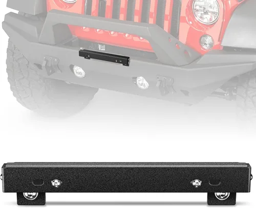 Vista 9 de Nilight Soporte de placa frontal para Ford Bronco de 2/4 puertas 2021 2022 2023 2024 2025 Soporte de montaje de placa de matrícula de acero