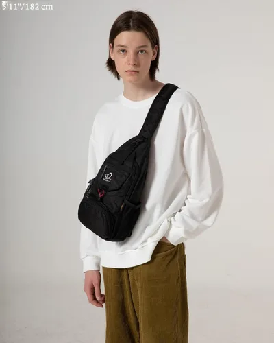 Vista 7 de WATERFLY - Mochila cruzada ligera y plegable, mochila de viaje