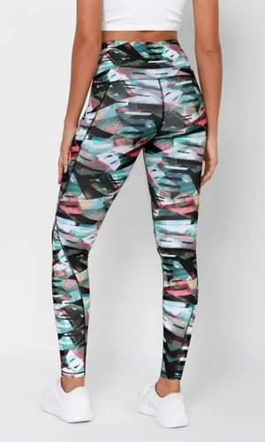 Vista 2 de ODODOS - Leggings de yoga con cintura alta y bolsillos para mujer, pantalones de yoga deportivos con control de abdomen, no se transparentan