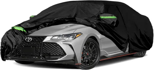 Vista 13 de [Usado] Fundas impermeables para automóvil compatibles con Toyota MR2 1984-2007, 6 capas para todo tipo de clima, con puerta con cremallera y bandas