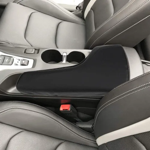 Vista 13 de XITER Funda de cuero para consola de automóvil, impermeable, protector para reposabrazos de consola central para Chevrolet Camaro 2010 2011 2012