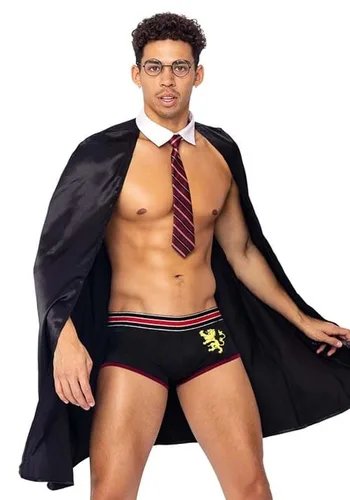 Vista 3 de Disfraz de Mago Apuesto para Hombre Multicolor