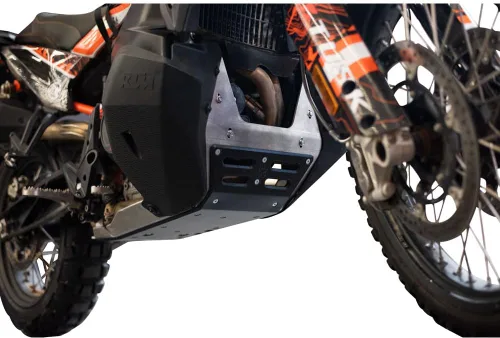 Vista 6 de Tusk Placa deslizante de aluminio Quiet Glide Adventure para KTM 790 Adventure R 2019-2020