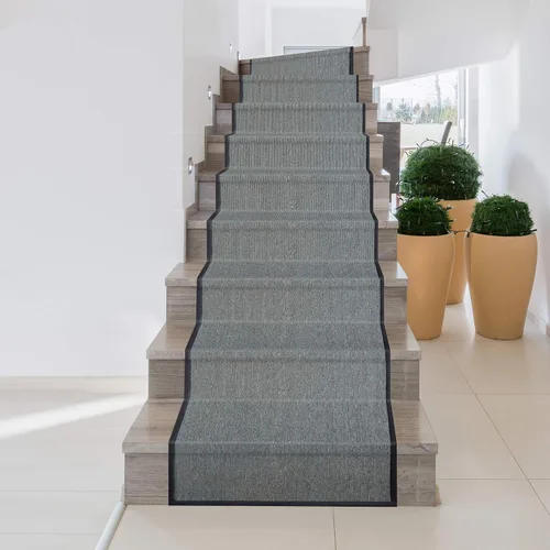 Vista 7 de iCustomRug Zara - Alfombra de sisal sintético y de tamaño personalizado, más suave que la alfombra de sisal natural, resistente a las manchas