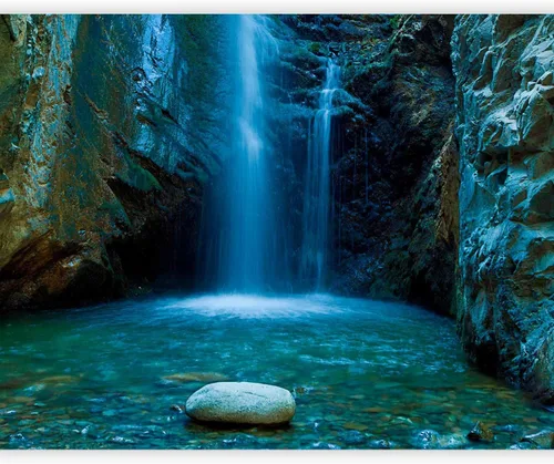Vista 9 de artgeist Mural de Pared Cascada 118x91 pulgadas - XXL Papel Tapiz No Tejido Vellón Decoración de Pared Impresión Fotográfica Imagen Fotografía #05