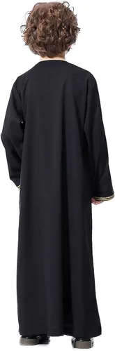 Vista 4 de GoodLock(TM) Ropa musulmana media moda de manga larga para niños, cómoda blusa túnica