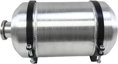 Vista 2 de JSD 2.9 galones en total 8 x 14 pulgadas, tanque de combustible vertical de aluminio, celda de tanque de gasolina con soporte 1/4 pulgadas NPT
