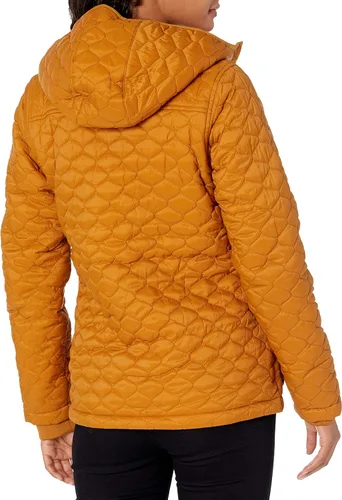 Vista 2 de Tienda Essentials - Chaqueta de manga larga con capucha para mujer, ligera y resistente al agua