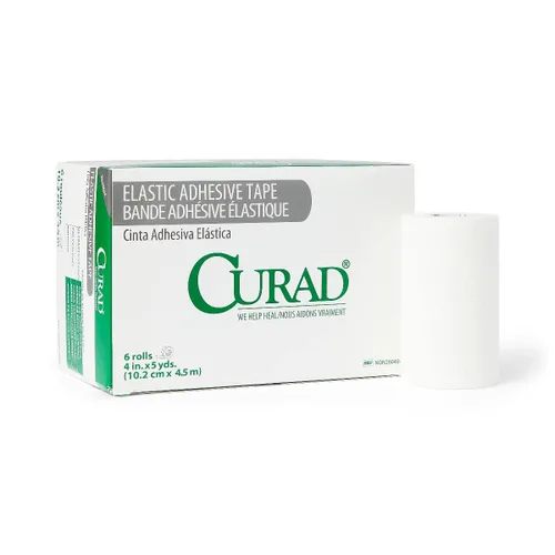 Vista 5 de Medline NON260404H - Cinta adhesiva elástica, sin látex, tamaño de 4 x 5 yardas